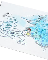 Image 2 of A5 - Les larmes - illustration originale
