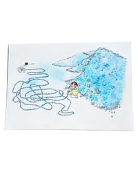 Image 1 of A5 - Les larmes - illustration originale