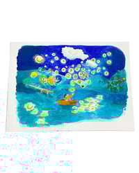 Image 1 of A5 - Les lanternes - illustration originale