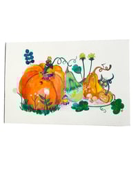 Image 1 of A5 - Les citrouilles - illustration originale