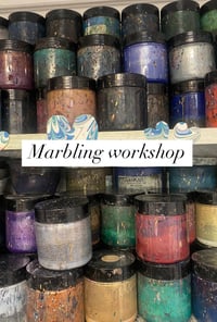 1-2-1 Marbling workshop in my Wiltshire workshop // Beginners & Intermediate - Friday 21st Feb 