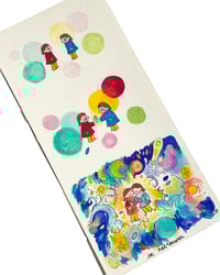 Image 1 of 10x21 cm - Se retrouver - illustration originale