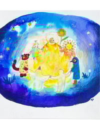 Image 1 of A5 - La ronde - illustration originale