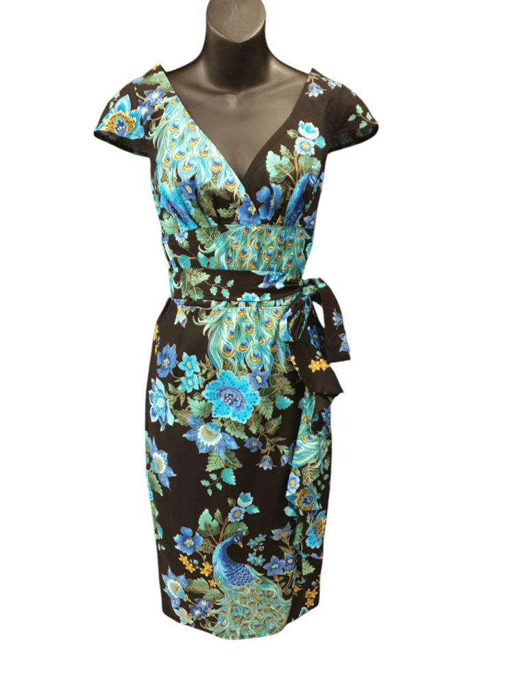 Image of Wfd/black blue peacock 