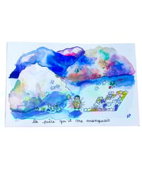 Image 2 of A6 - Le puzzle - illustration originale