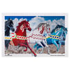 1000 Piece Puzzle - Landvetter Horses