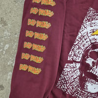 Image 2 of Bad Brains burgundy sweater