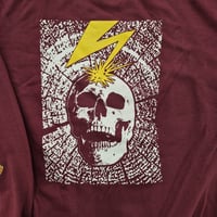 Image 3 of Bad Brains burgundy sweater