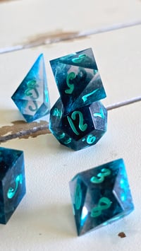 Image 2 of Tempest 8 piece dice set 