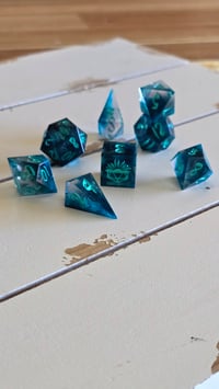 Image 3 of Tempest 8 piece dice set 