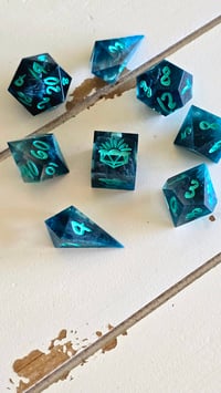 Image 4 of Tempest 8 piece dice set 