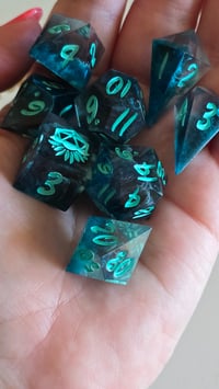 Image 5 of Tempest 8 piece dice set 