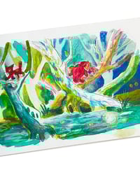 Image 1 of A6 - Sauvage - illustration originale