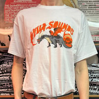 VIVA SOUNDS TEE - DRAGON WHITE