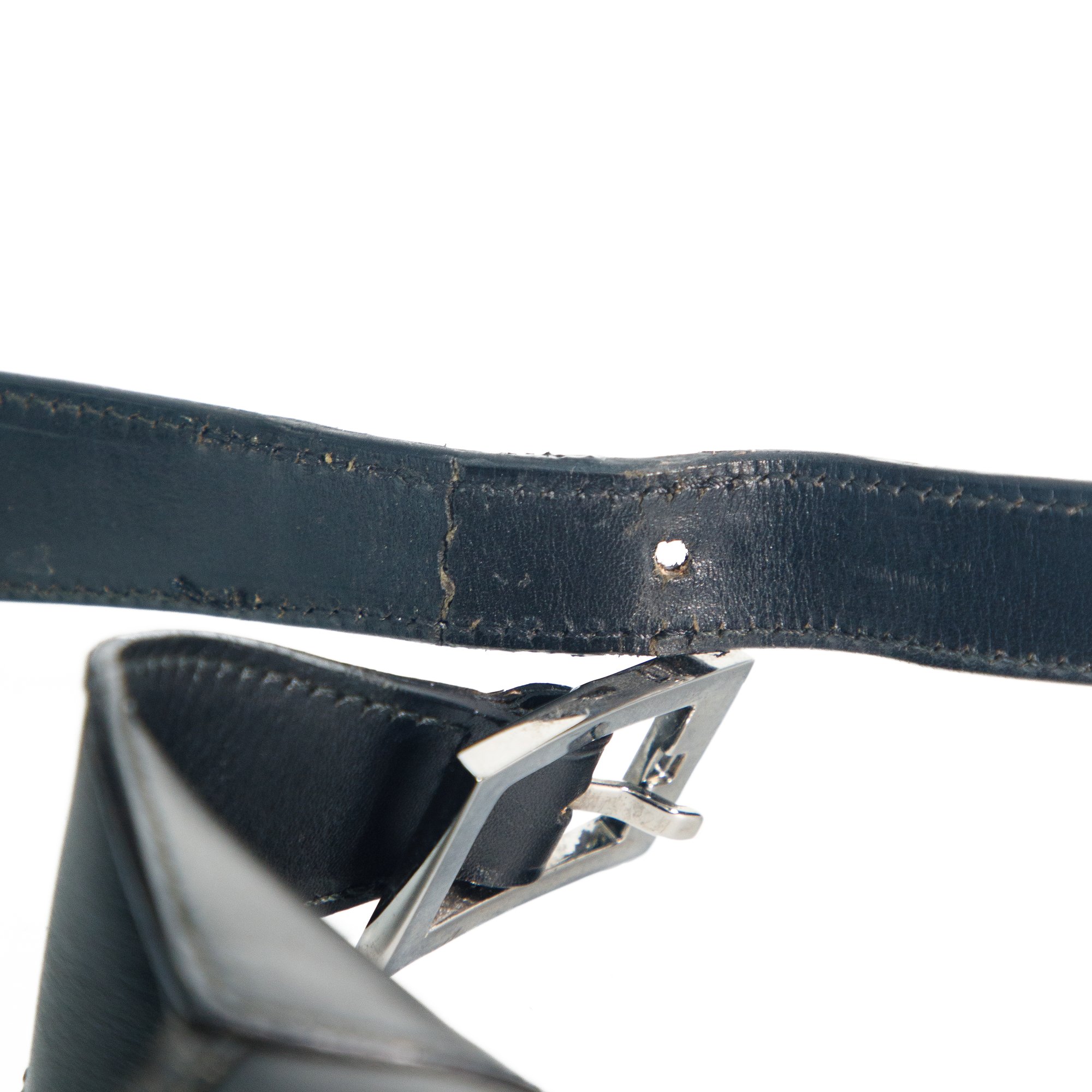 Image of Gucci Black Leather Jackie Shoulder Bag