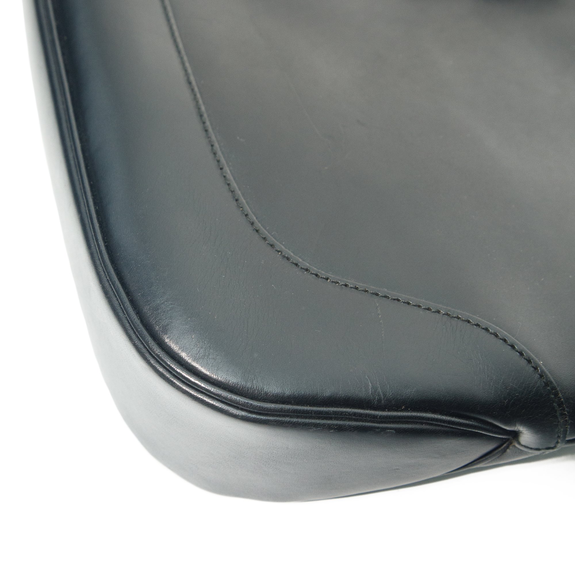 Image of Gucci Black Leather Jackie Shoulder Bag