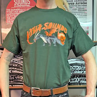 VIVA SOUNDS TEE - DRAGON GREEN