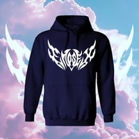 EMOSEX HOODIE // navy blue