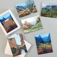 Image 2 of Big Bend Notecards by Danika Ostrowski