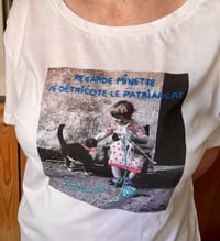 Image 2 of TEE-SHIRT "DETRICOTER" - COLLAB' PUNKESIE