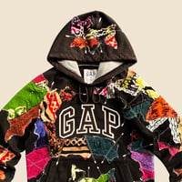 Image 5 of REWORKED GAP INDONESIAN HERITAGE BATIK PATCHWORK HOODIE SIZE S