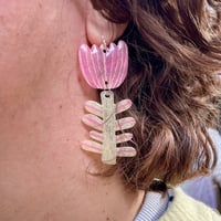 Image 5 of CUSTOM EARRINGS ♥︎ FUNKY FLOWERS & ABSTRACT SHAPES (ideas in the photos)