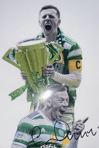 Signed Callum McGregor Celtic FC 12x8