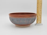 Image 3 of Chattered Iron Lustre Pasta Bowl