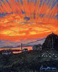 Image 1 of "Sunset on Bailey Island, Maine" - Local Artist Print