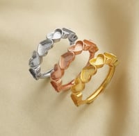 Image 2 of Endless Hearts Ring