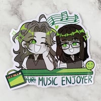 Green Yuri sticker