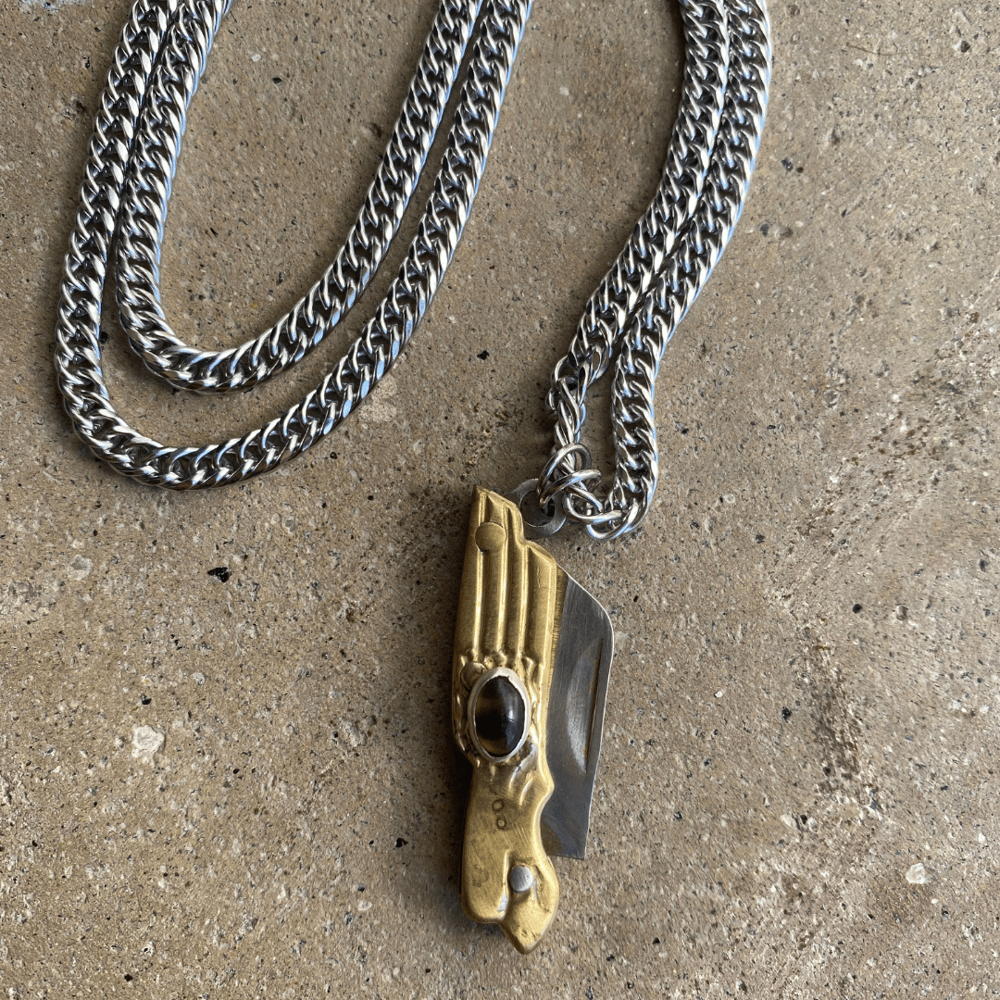 Mini Pocket Knife Necklaces