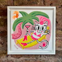 Image 1 of 'Pussycat's Paradise' Original Painting