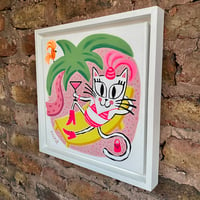 Image 2 of 'Pussycat's Paradise' Original Painting