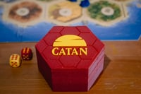 Image 4 of Caja premium imantada para juego de mesa Colonos de Catan