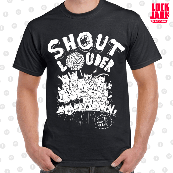 Image of Shout Louder 'Meowsh Pit' T-Shirt