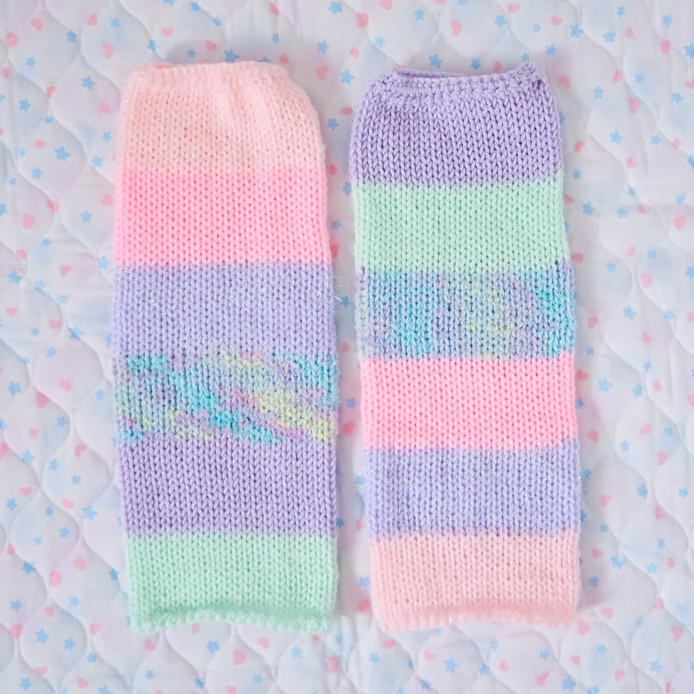 Knit Leg Warmers: 06