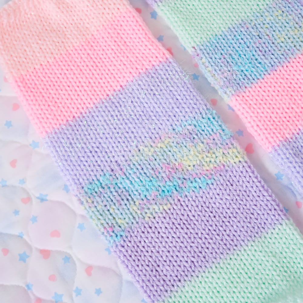 Knit Leg Warmers: 06