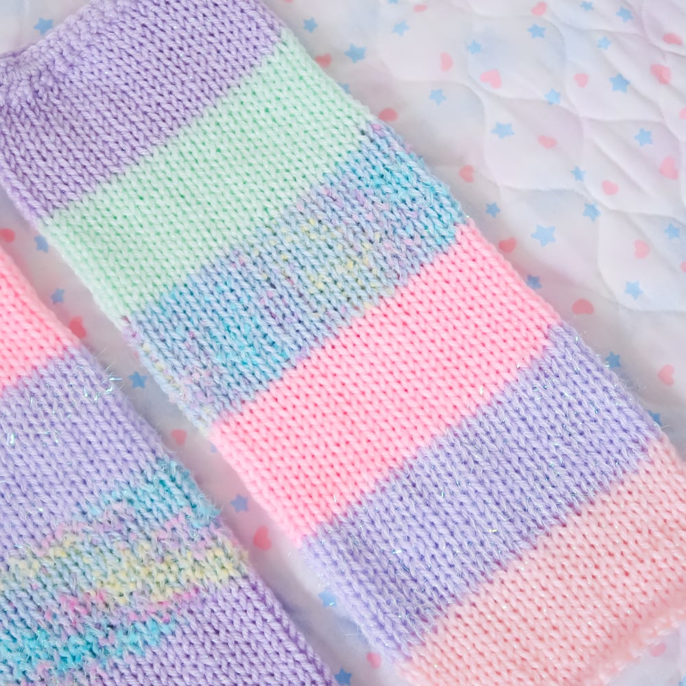 Knit Leg Warmers: 06
