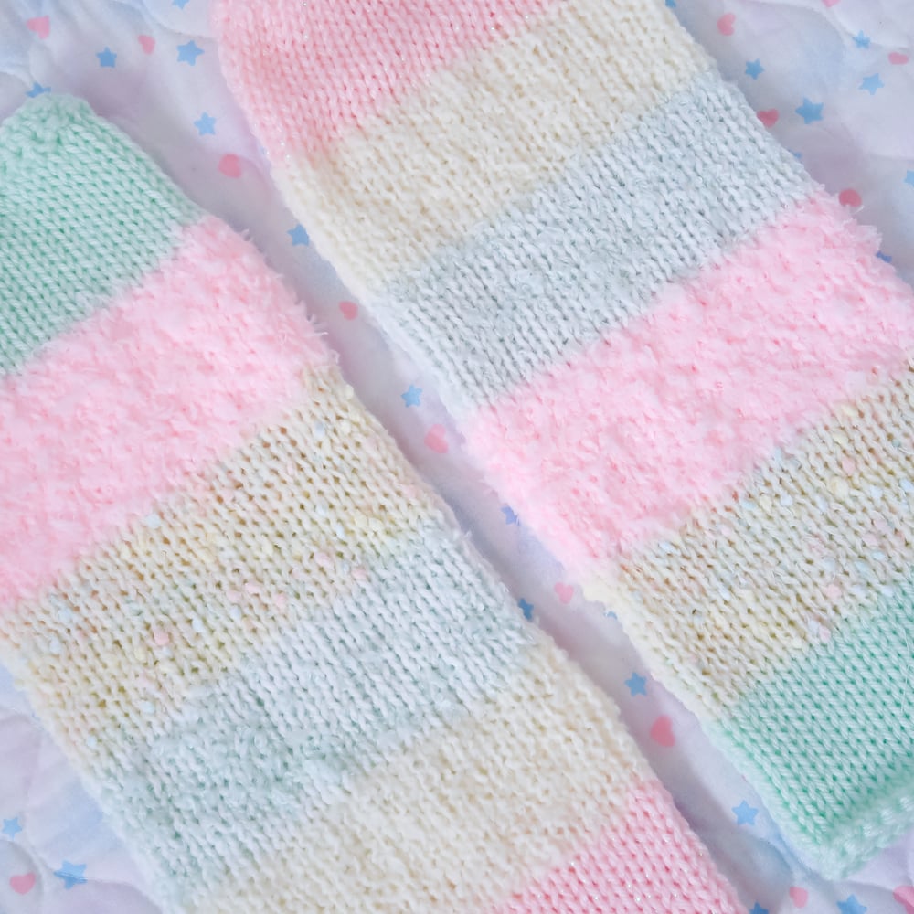 Knit Leg Warmers: 07