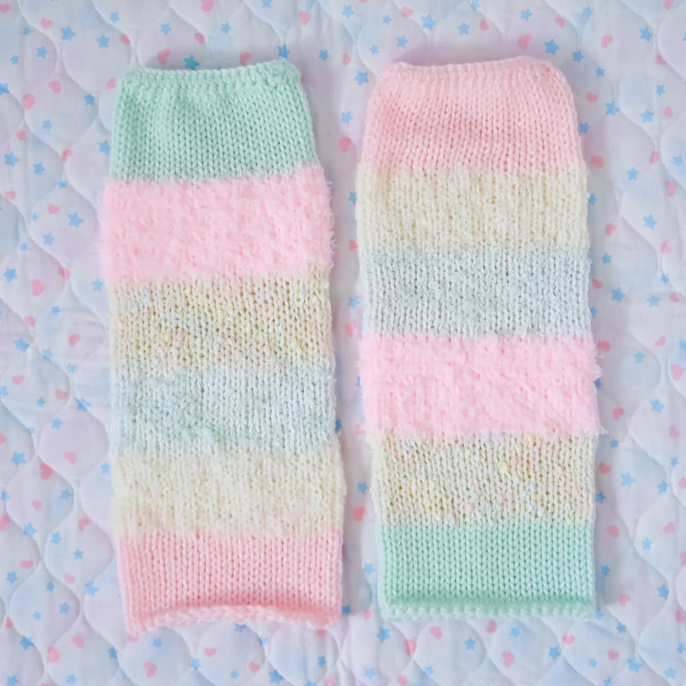 Knit Leg Warmers: 07