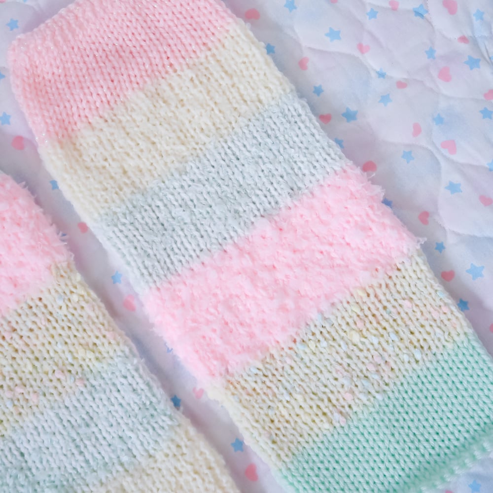 Knit Leg Warmers: 07