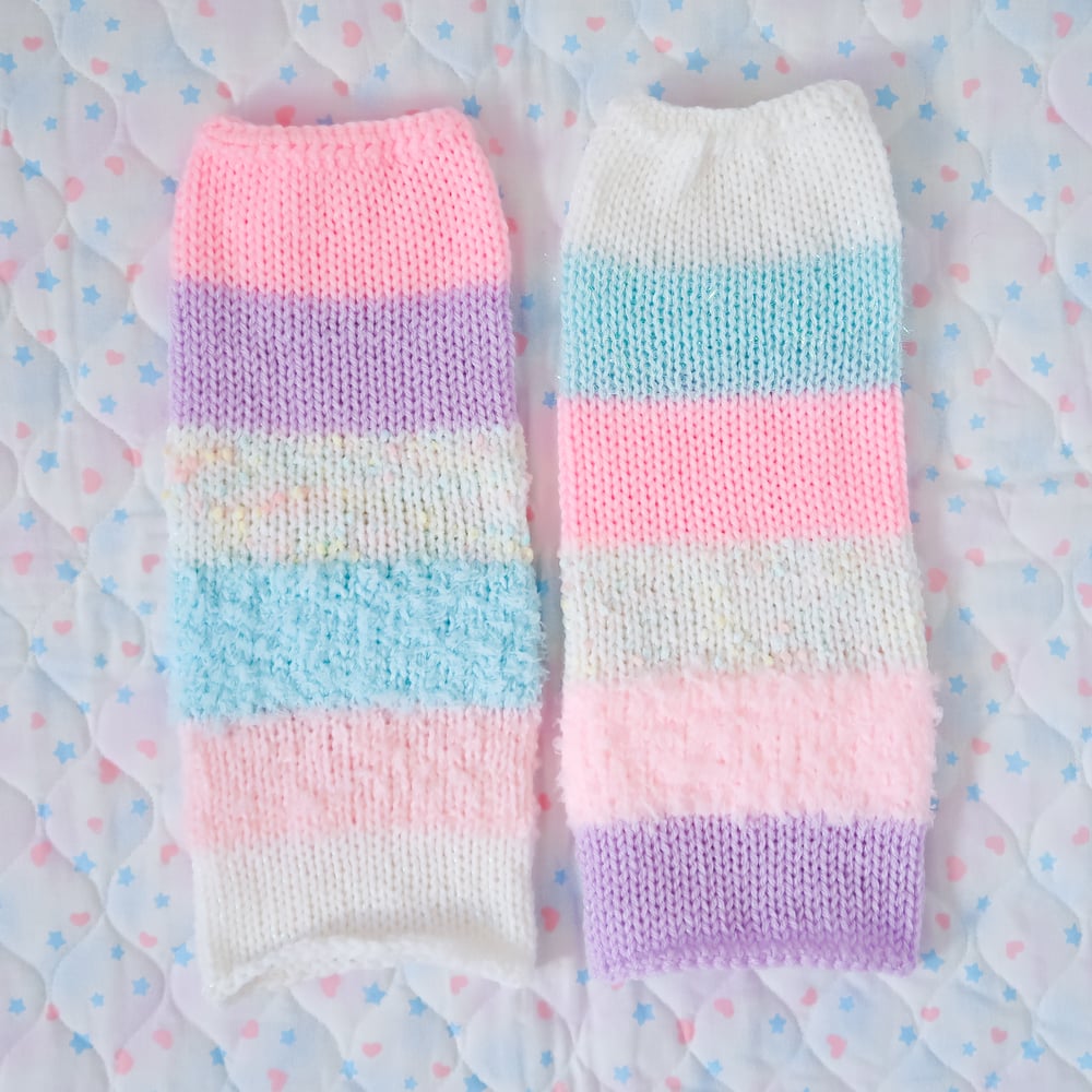Knit Leg Warmers: 08