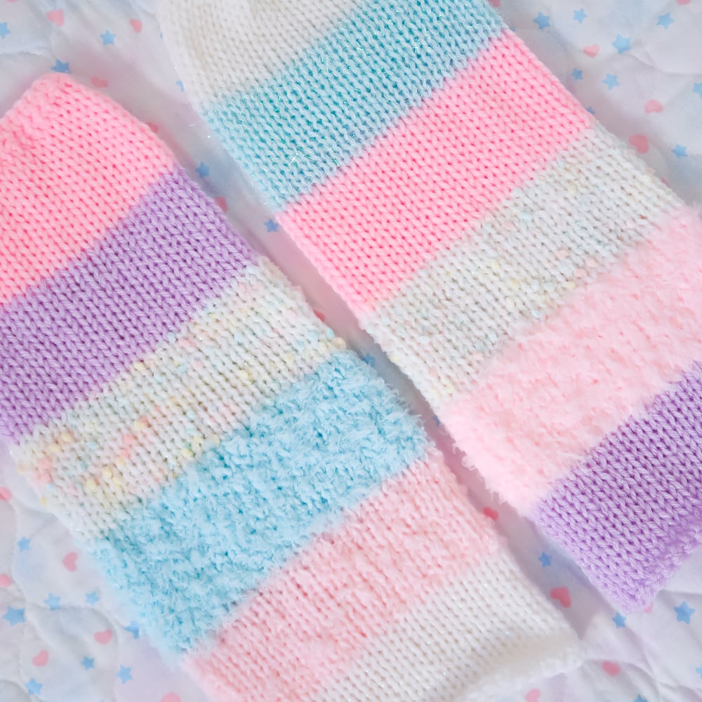 Knit Leg Warmers: 08