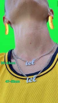 Image 2 de Collier pronom IEL argent