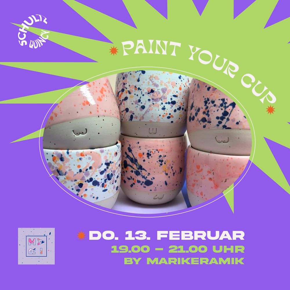 Image of Paint Your Cup / Ticket - 13.02.25 - 19-21 Uhr