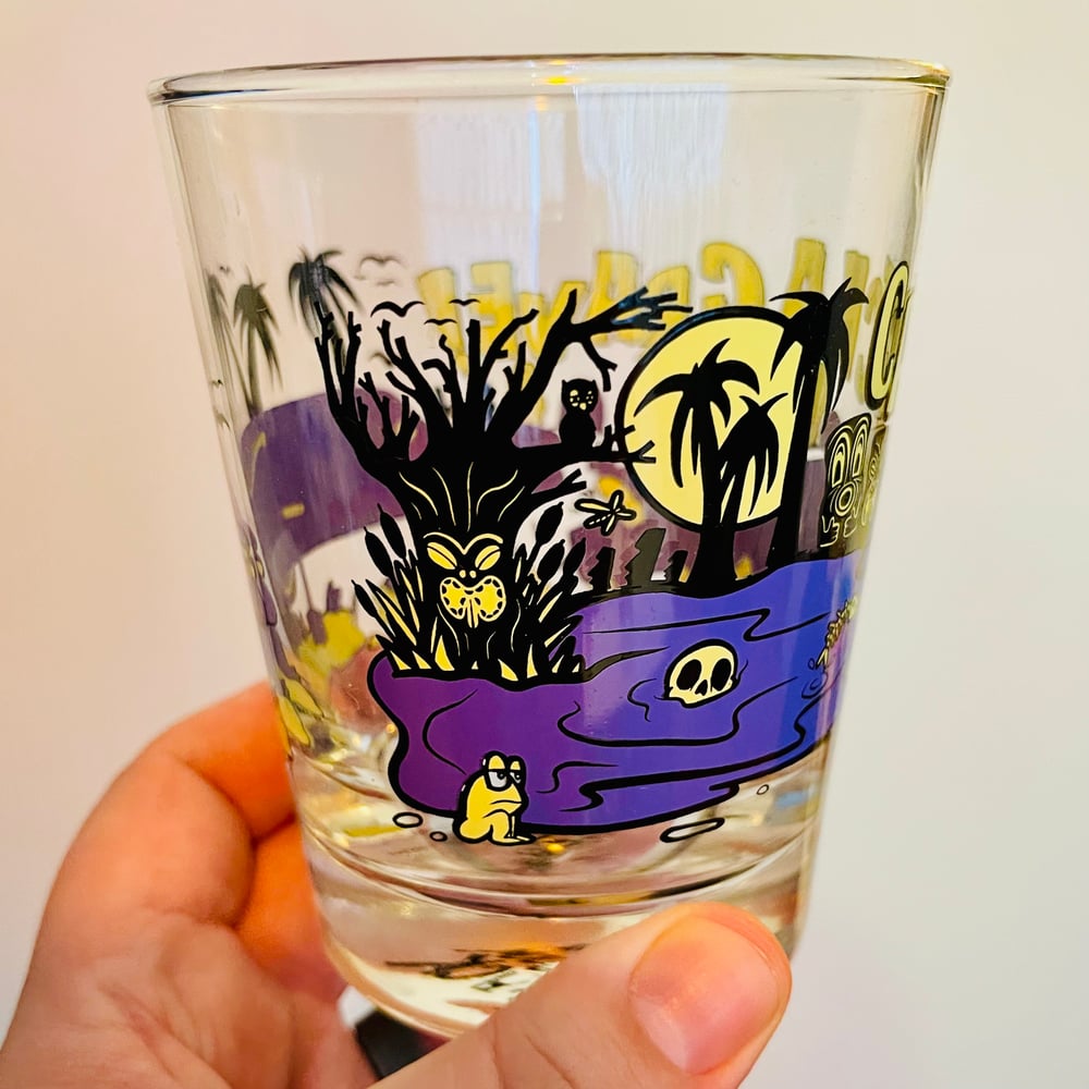 CATCH A GRAVE 15 oz Limited Edition Mai Tai Cocktail Glass