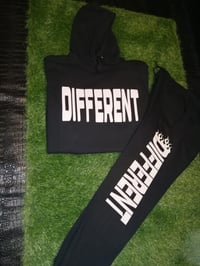 Image 1 of BLACK FLAME "DIFFERENT" JOGGERSET
