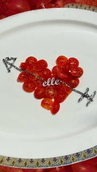 Image 2 de Collier pronom ELLE argent