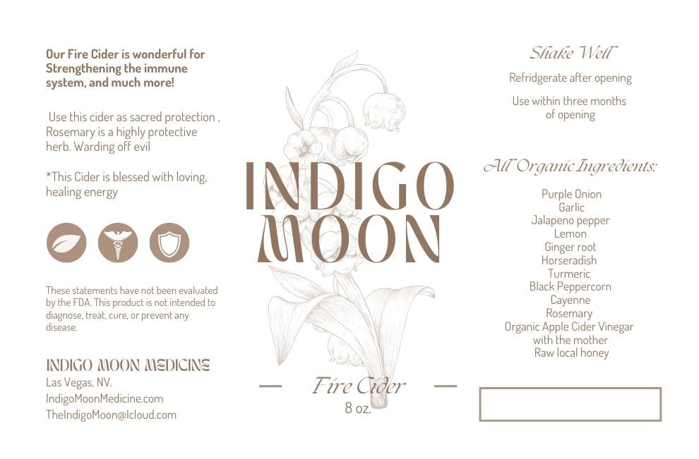 Image of Indigo Moon Fire Cider